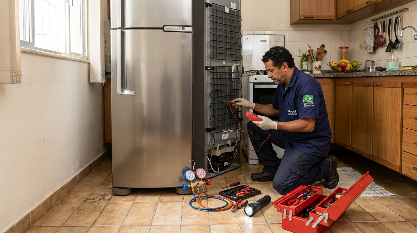 Manutenção na refrigeração em Limeira-SP